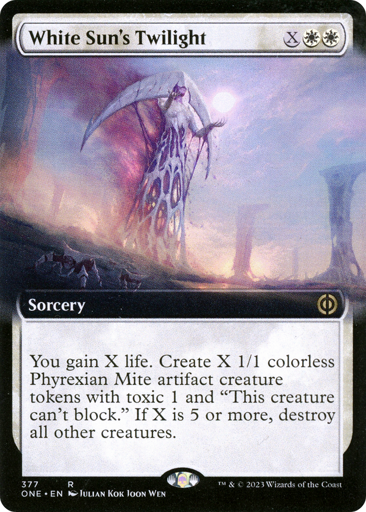 White Sun's Twilight (Extended Art) [Phyrexia: All Will Be One] | Exor Games Truro