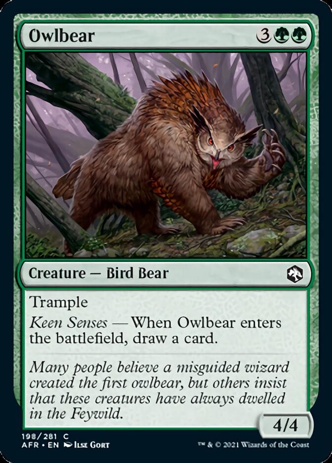 Owlbear [Dungeons & Dragons: Adventures in the Forgotten Realms] | Exor Games Truro