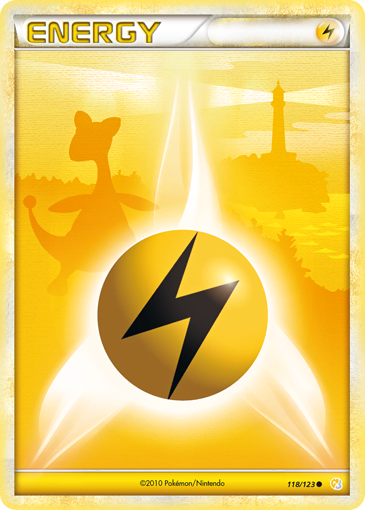 Lightning Energy (118/123) [HeartGold & SoulSilver: Base Set] | Exor Games Truro