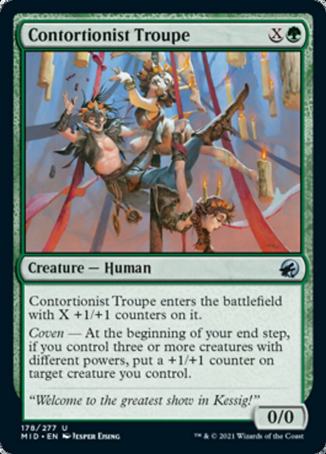 Contortionist Troupe [Innistrad: Midnight Hunt] | Exor Games Truro