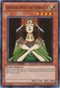 Goddess with the Third Eye [GLD4-EN004] Common | Exor Games Truro