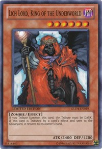 Lich Lord, King of the Underworld [GLD4-EN019] Common | Exor Games Truro