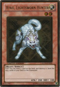 Ryko, Lightsworn Hunter [GLD4-EN024] Gold Rare | Exor Games Truro