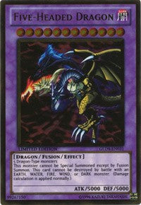 Five-Headed Dragon [GLD4-EN031] Gold Rare | Exor Games Truro