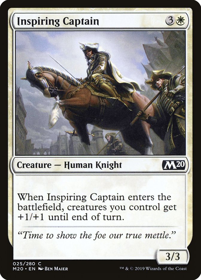 Inspiring Captain [Core Set 2020] | Exor Games Truro