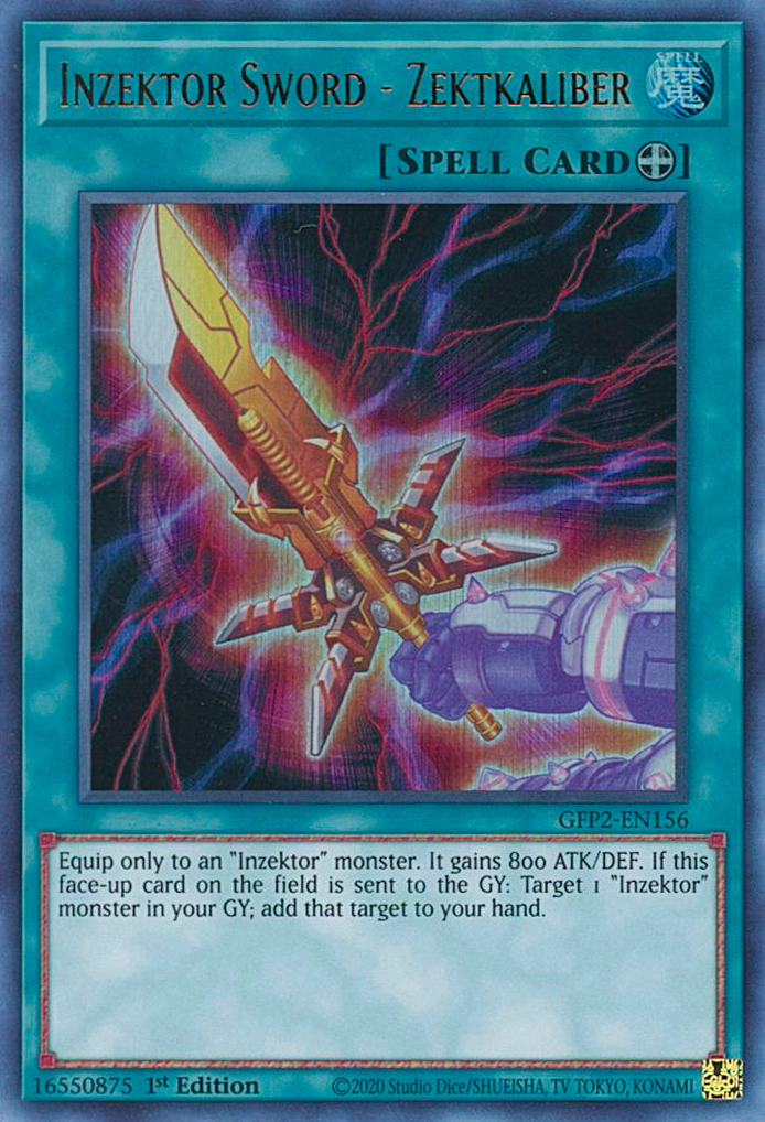 Inzektor Sword - Zektkaliber [GFP2-EN156] Ultra Rare | Exor Games Truro