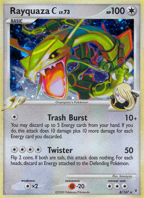 Rayquaza C (8/147) [Platinum: Supreme Victors] | Exor Games Truro