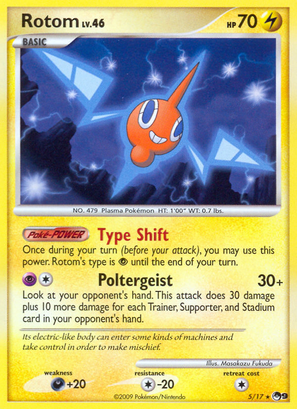 Rotom (5/17) [POP Series 9] | Exor Games Truro