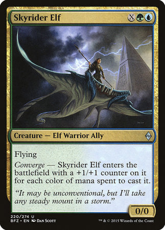 Skyrider Elf [Battle for Zendikar] | Exor Games Truro