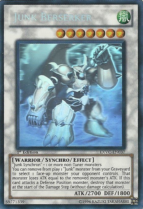 Junk Berserker [EXVC-EN037] Ghost Rare | Exor Games Truro