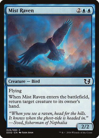 Mist Raven [Duel Decks: Blessed vs. Cursed] | Exor Games Truro