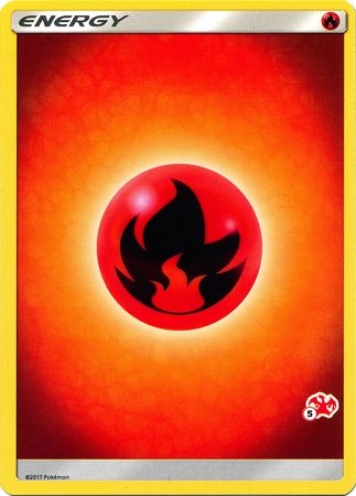 Fire Energy (Charizard Stamp #5) [Battle Academy 2020] | Exor Games Truro