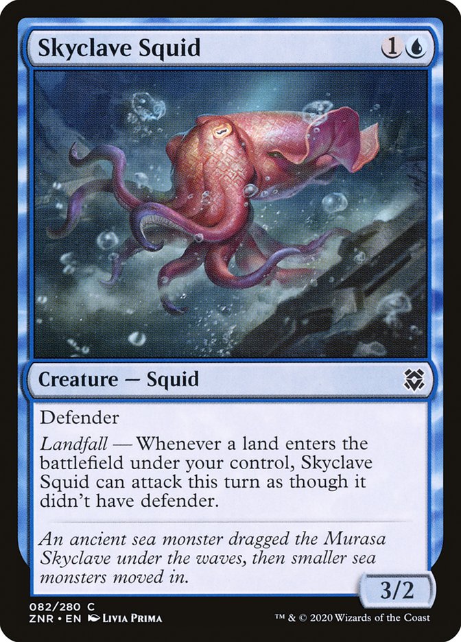 Skyclave Squid [Zendikar Rising] | Exor Games Truro