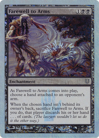 Farewell to Arms (Alternate Foil) [Unhinged] | Exor Games Truro