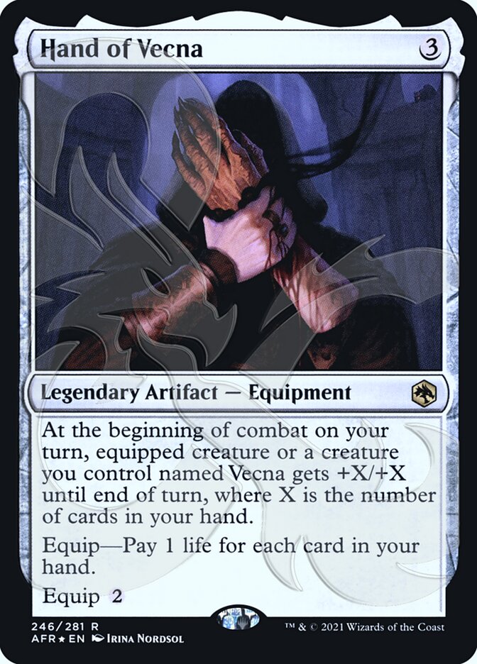 Hand of Vecna (Ampersand Promo) [Dungeons & Dragons: Adventures in the Forgotten Realms Promos] | Exor Games Truro