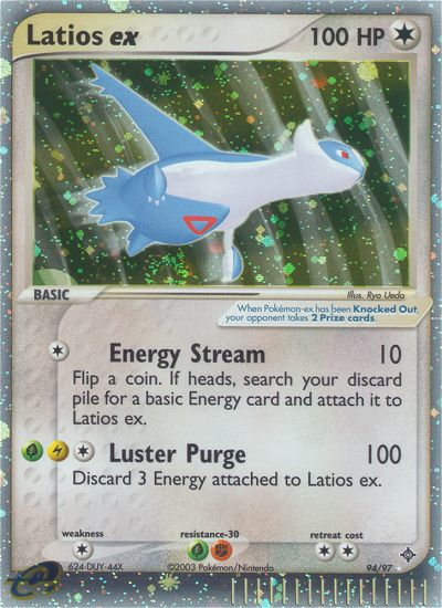 Latios ex (94/97) [EX: Dragon] | Exor Games Truro