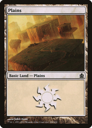 Plains (300) [Commander 2011] | Exor Games Truro