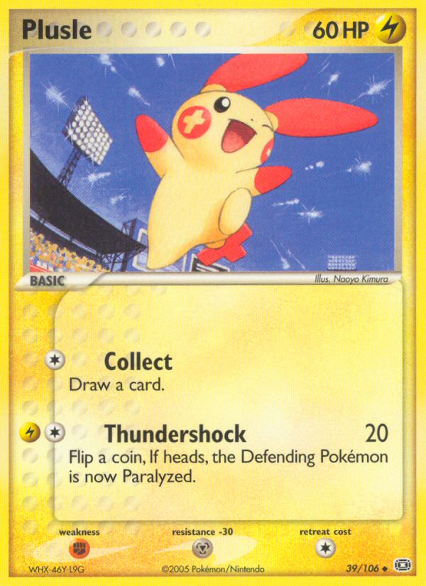 Plusle (39/106) [EX: Emerald] | Exor Games Truro