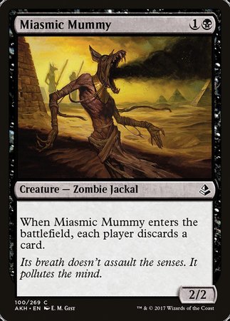 Miasmic Mummy [Amonkhet] | Exor Games Truro