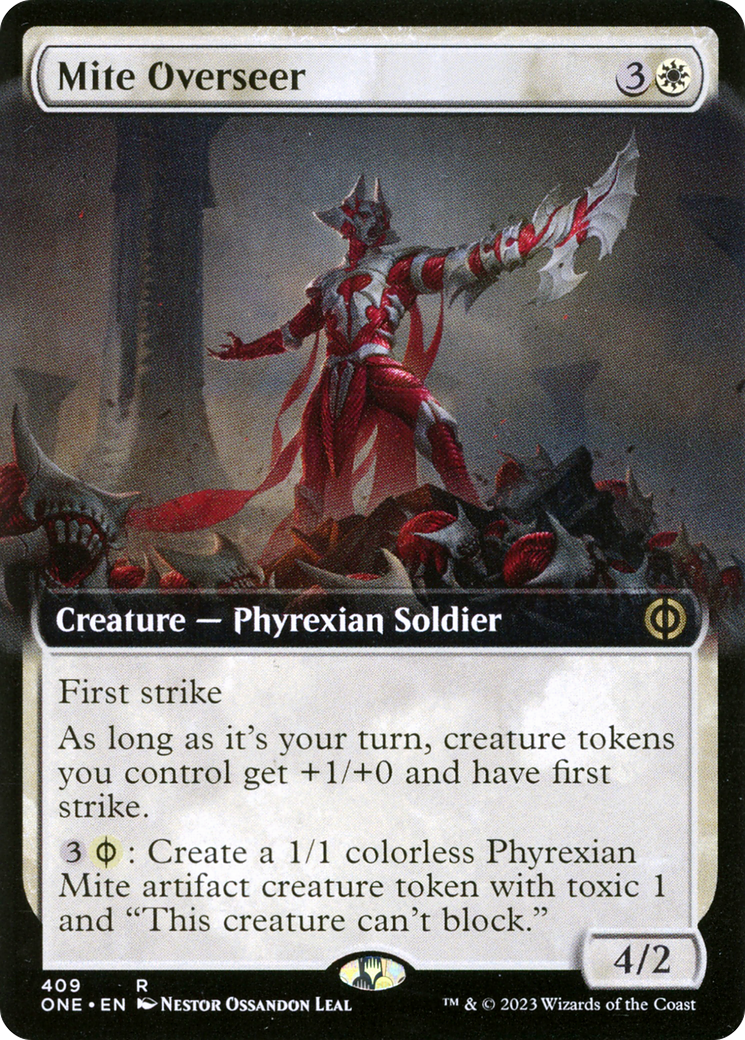 Mite Overseer (Extended Art) [Phyrexia: All Will Be One] | Exor Games Truro