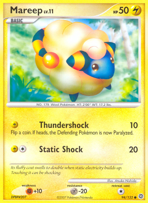 Mareep (94/132) [Diamond & Pearl: Secret Wonders] | Exor Games Truro