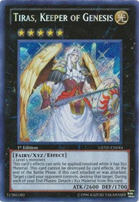 Tiras, Keeper of Genesis [GENF-EN044] Secret Rare | Exor Games Truro