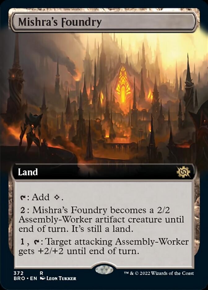 Mishra's Foundry (Extended Art) [The Brothers' War] | Exor Games Truro