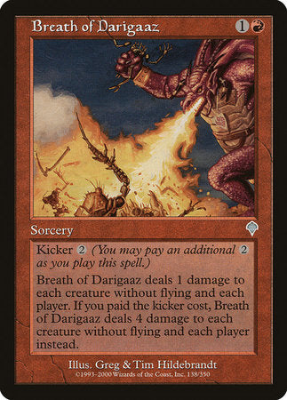 Breath of Darigaaz [Invasion] | Exor Games Truro