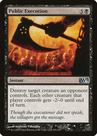 Public Execution [Magic 2013] | Exor Games Truro