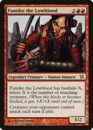 Fumiko the Lowblood [Betrayers of Kamigawa] | Exor Games Truro