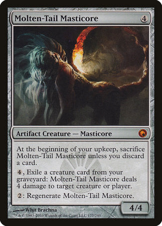 Molten-Tail Masticore [Scars of Mirrodin] | Exor Games Truro