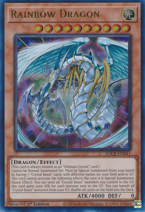 Rainbow Dragon [SDCB-EN041] Ultra Rare | Exor Games Truro