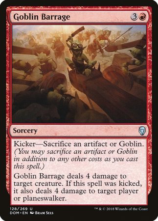 Goblin Barrage [Dominaria] | Exor Games Truro