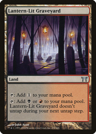 Lantern-Lit Graveyard [Champions of Kamigawa] | Exor Games Truro