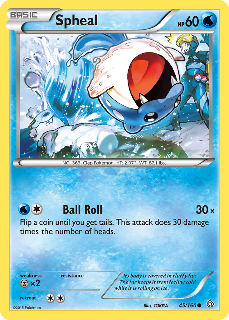 Spheal (45/160) [XY: Primal Clash] | Exor Games Truro