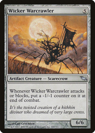 Wicker Warcrawler [Shadowmoor] | Exor Games Truro