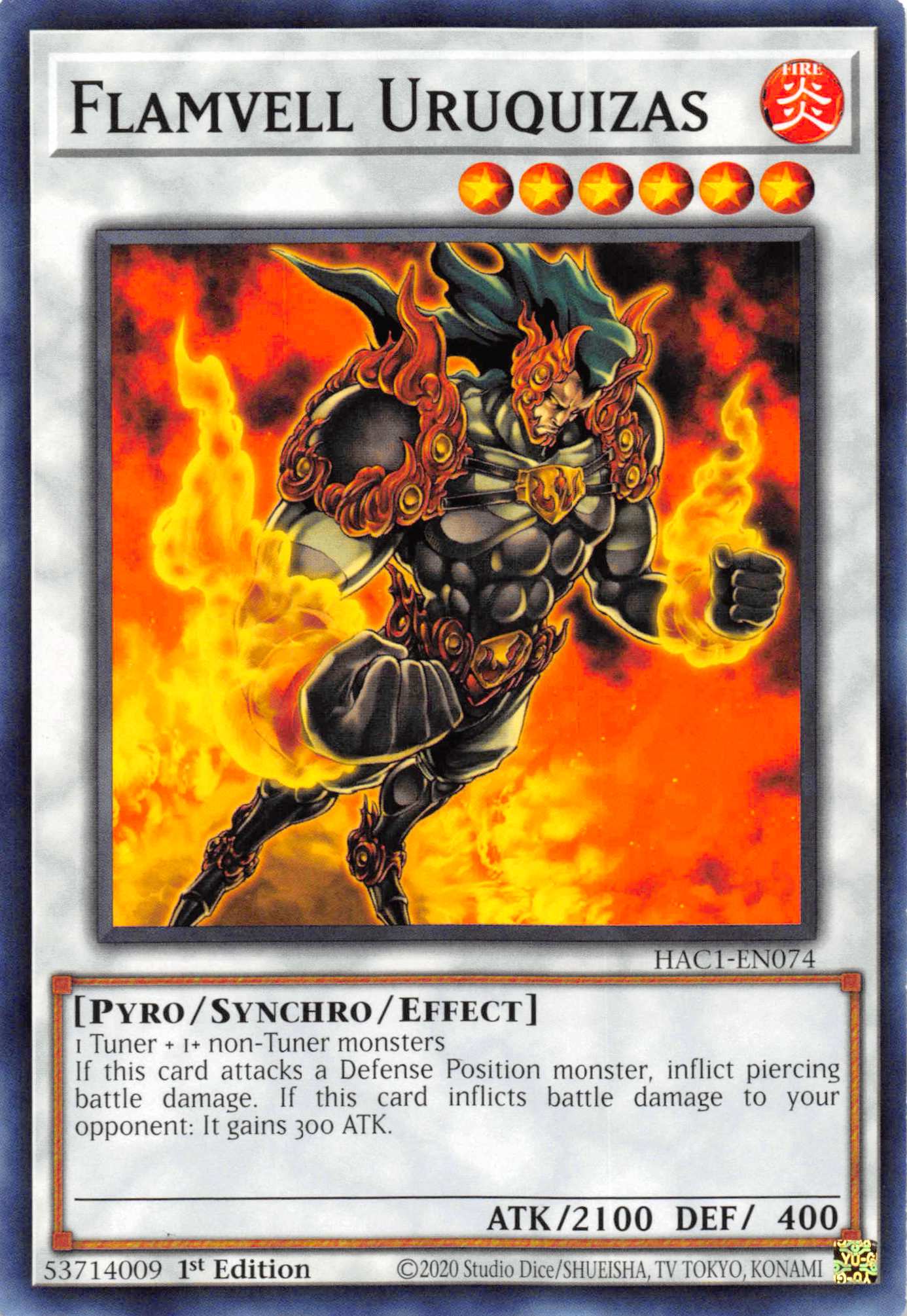 Flamvell Uruquizas [HAC1-EN074] Common | Exor Games Truro