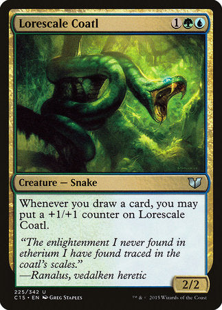 Lorescale Coatl [Commander 2015] | Exor Games Truro