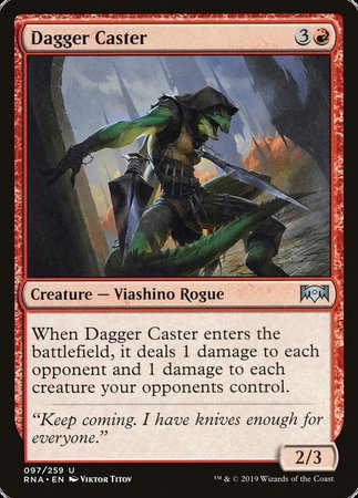 Dagger Caster [Ravnica Allegiance] | Exor Games Truro