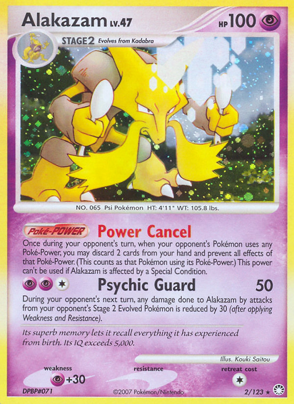 Alakazam (2/123) [Diamond & Pearl: Mysterious Treasures] | Exor Games Truro