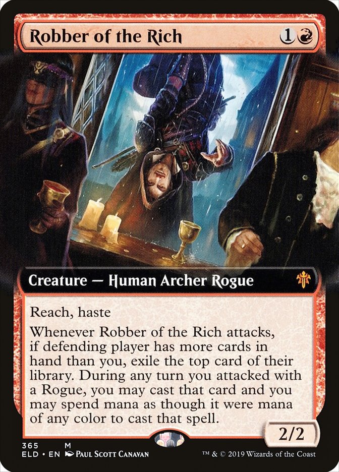 Robber of the Rich (Extended Art) [Throne of Eldraine] | Exor Games Truro