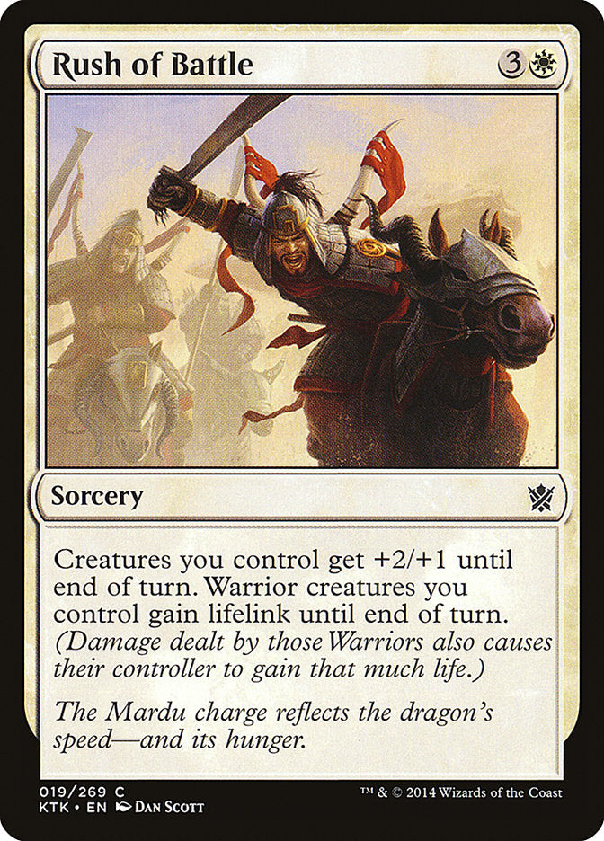 Rush of Battle [Khans of Tarkir] | Exor Games Truro