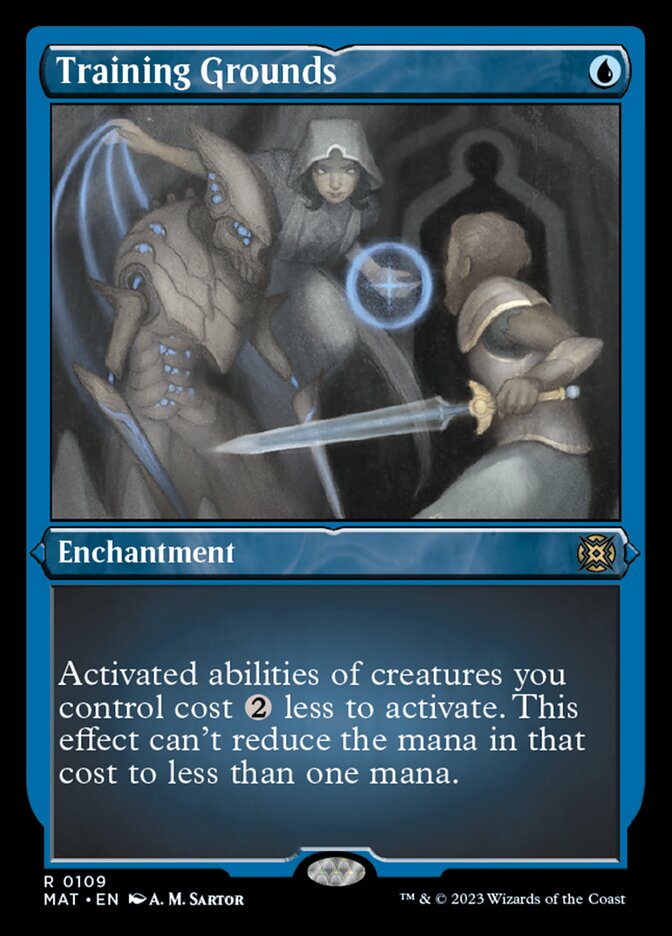 Training Grounds (Foil Etched) [March of the Machine: The Aftermath] | Exor Games Truro