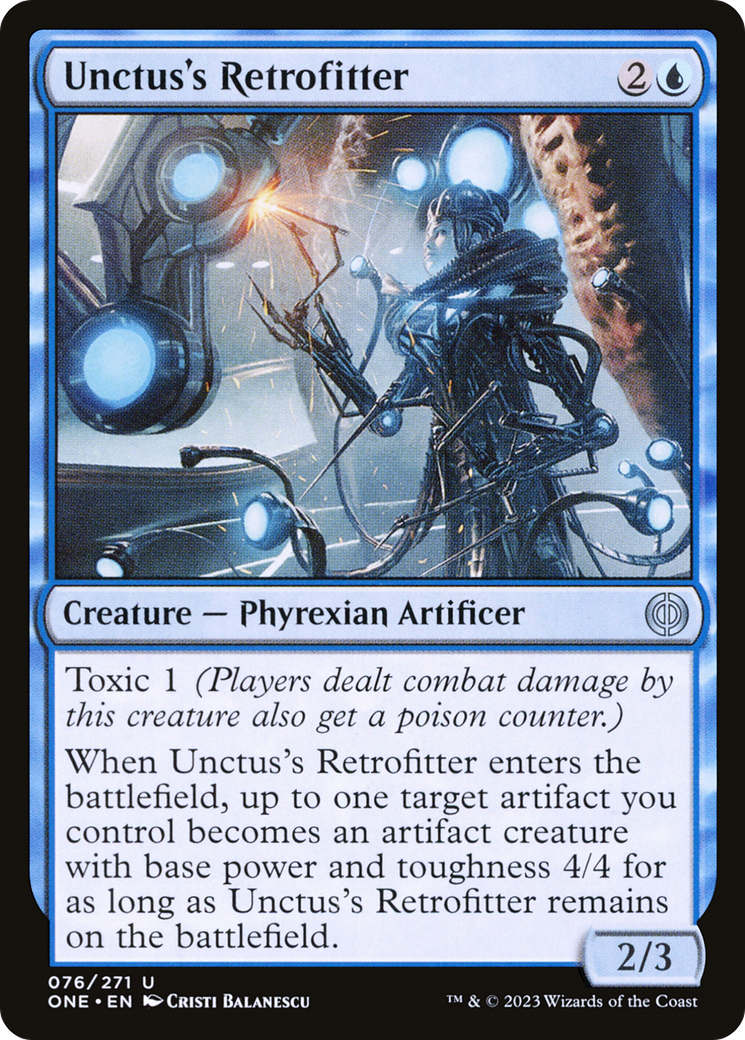 Unctus's Retrofitter [Phyrexia: All Will Be One] | Exor Games Truro