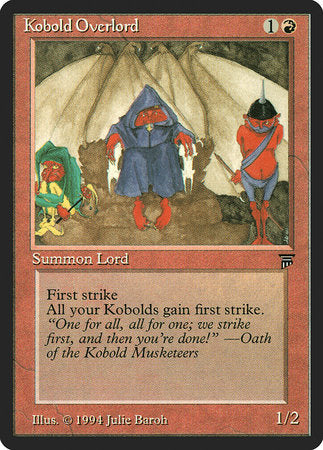 Kobold Overlord [Legends] | Exor Games Truro