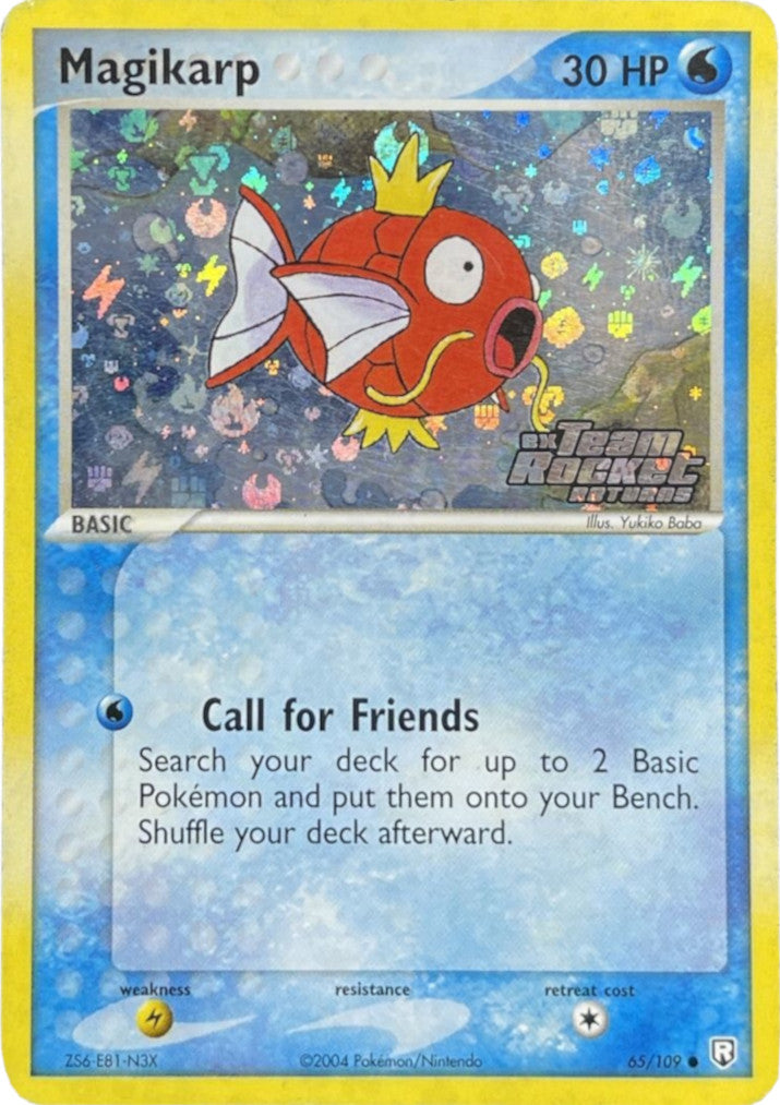 Magikarp (65/109) (Stamped) [EX: Team Rocket Returns] | Exor Games Truro