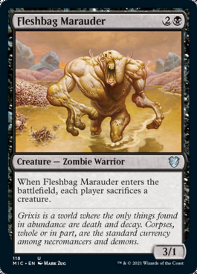 Fleshbag Marauder [Innistrad: Midnight Hunt Commander] | Exor Games Truro