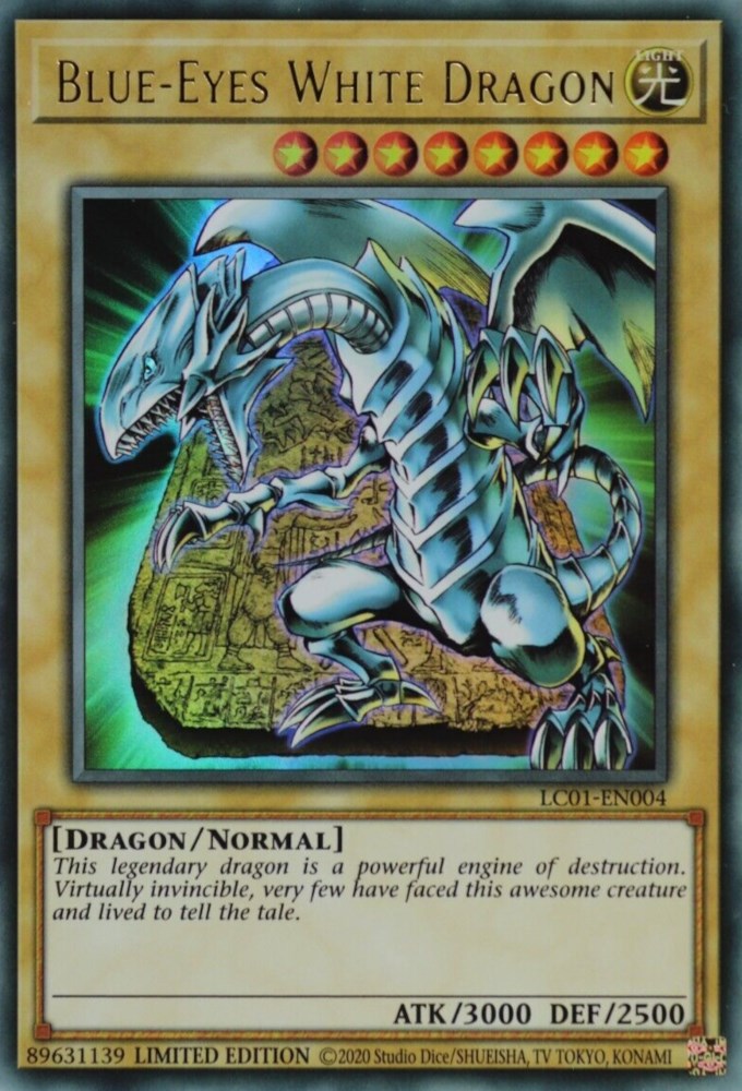 Blue-Eyes White Dragon (25th Anniversary) [LC01-EN004] Ultra Rare | Exor Games Truro