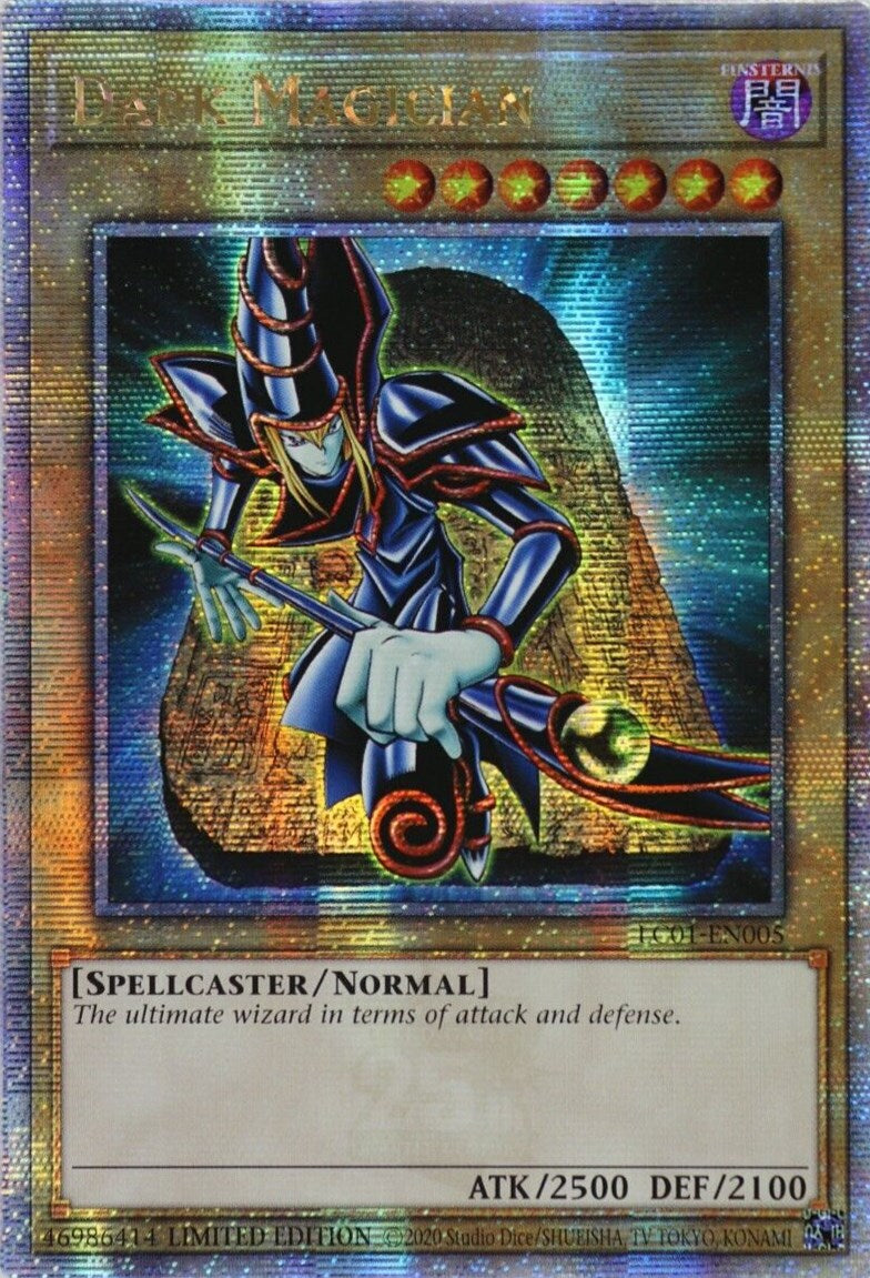 Dark Magician (25th Anniversary) [LC01-EN005] Quarter Century Secret Rare | Exor Games Truro