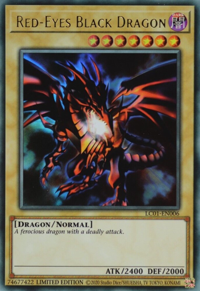 Red-Eyes Black Dragon (25th Anniversary) [LC01-EN006] Ultra Rare | Exor Games Truro